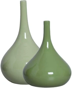 Vaso Decorativo Cerâmica Mesa Dupla Jasmim M e P Verde 14 1752449561_Vaso-Decorativo-Ceramica-Mesa-Dupla-Jasmim-M-e-P-Verde
