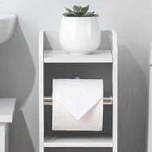 suporte de papel higiênico com armazenamento