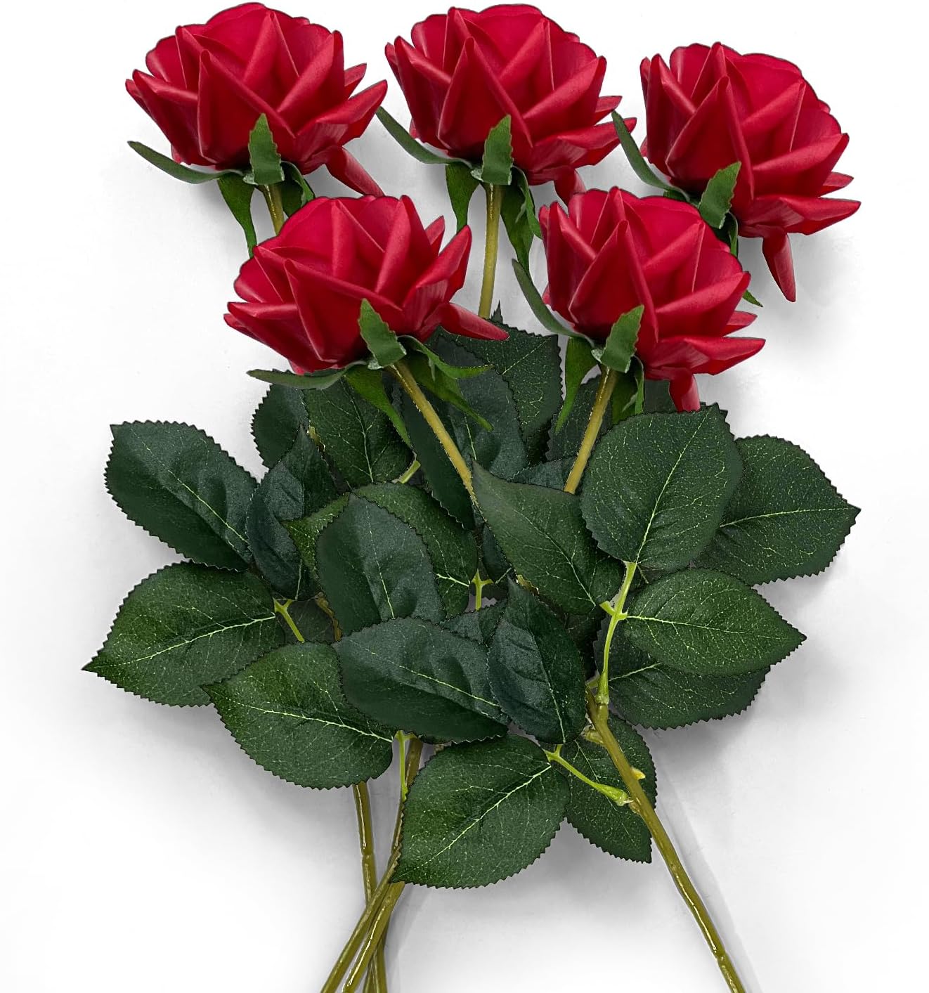 Flores artificiais Buque Rosas Flores Usa Tecidos de Silicone e