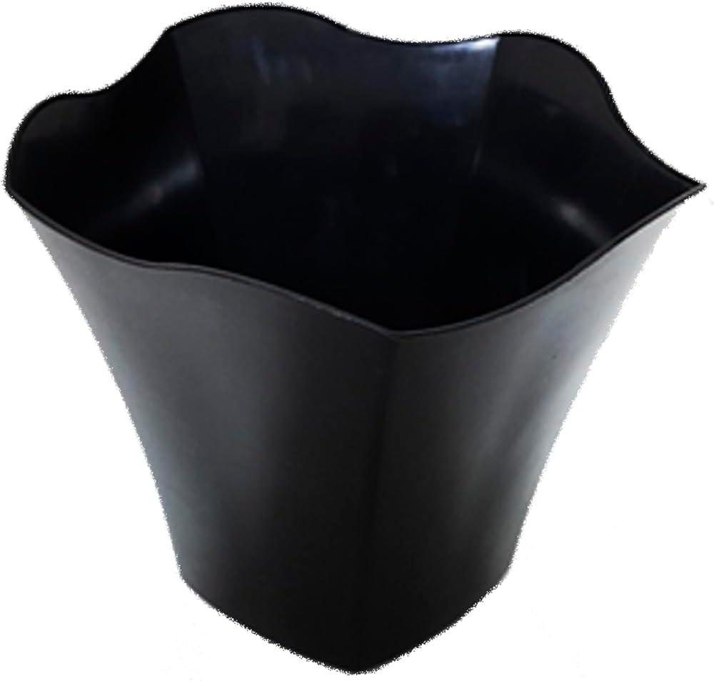 Kit com 10 Vasos Color Cachepot Plastico Colorido Porta Flores