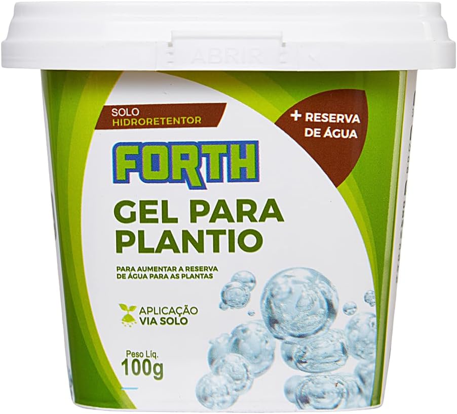 Forth Gel para Plantio Hidrorretentor Tecnologia de Liberacao Controlada de