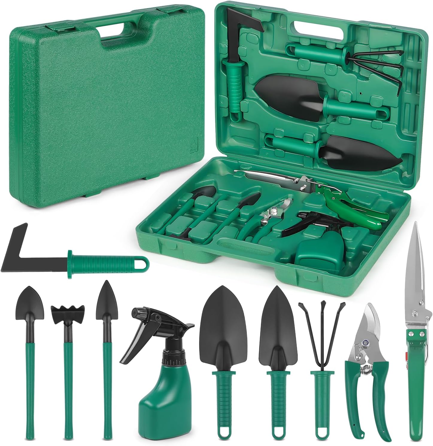 Kerdele Kit para Jardinagem 10 Pecas Kit de Ferramentas de