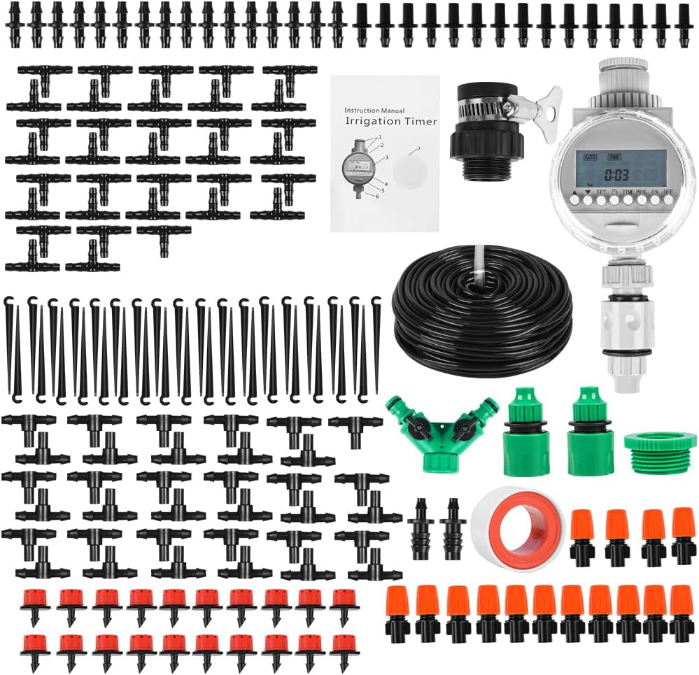 Temporizador Irrigacao Aspersor para Irrigacao Jardim Irrigador de Jardim Gotejador