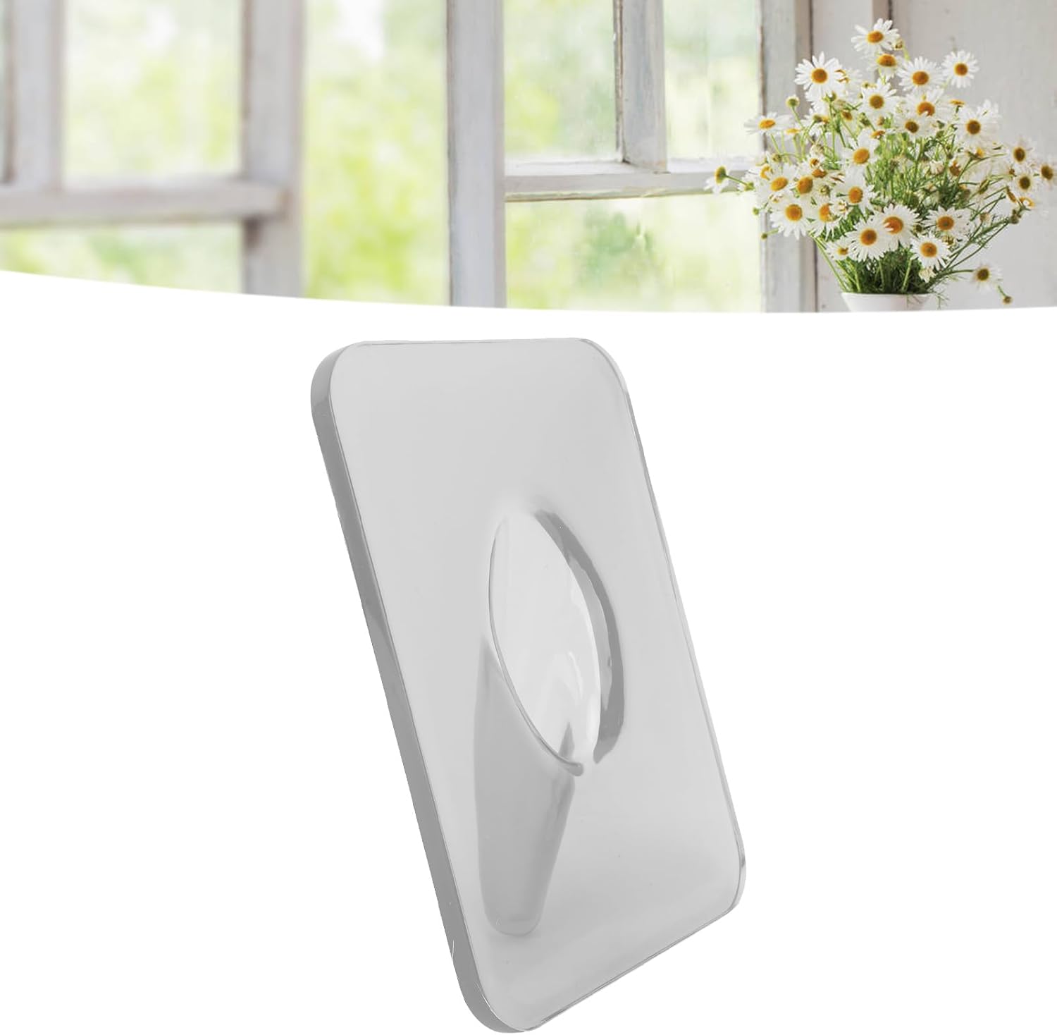 Vaso de flores para porta retratos retangulo acrilico estetico vaso de