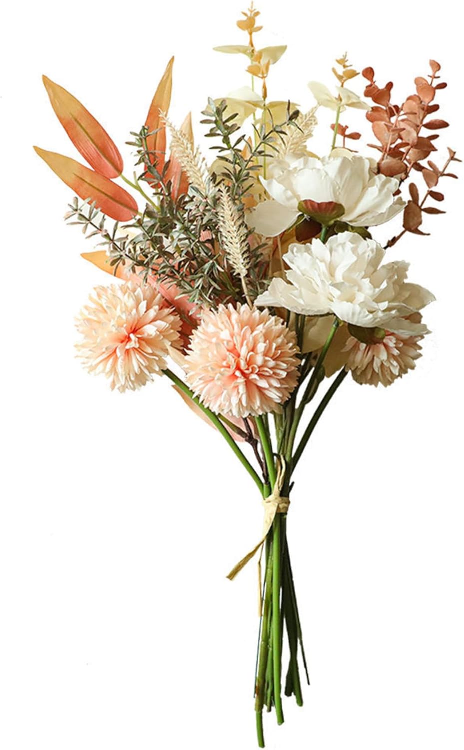 1 conjunto de buquê de flores artificiais decorativas vintage buquês de flores artificiais arranjos florais decoração de outono para casa cozinha jardim festa buquês 1 1 conjunto de buque de flores artificiais decorativas vintage buques