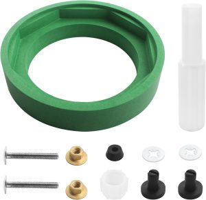 Kit de substituição de junta de vaso sanitário para peças de vaso sanitário padrão americano AS738756-0070A, junta de tanque de vaso sanitário de 7,6 cm para kit de junta de tanque Champion para