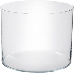 Vaso Tubo Vidro Ø20x20cm Transparente Imperial Cubo Para Arranjo Flores E Decoração 12 Vaso Tubo Vidro Ø20x20cm Transparente Imperial Cubo Para Arranjo Flores E Decoração
