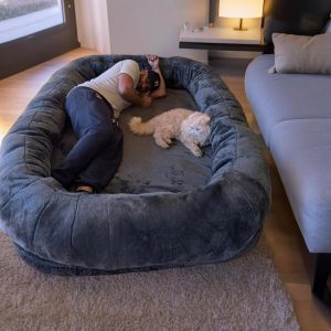 Puff Gigante Aréa De Descanso Ninho Sofá Cama Adulto 1 Uni 16 Puff Gigante Aréa De Descanso Ninho Sofá Cama Adulto 1 Uni