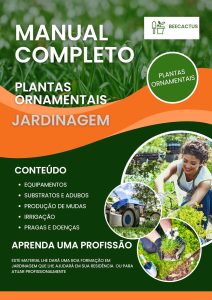 MANUAL COMPLETO DE JARDINAGEM: PLANTAS ORNAMENTAIS