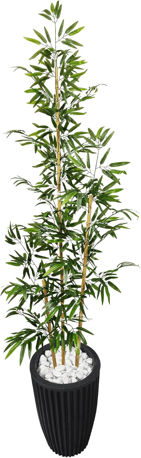 Bambu Mosso Artificial 2 Metros Grande Vaso Decorativo de Polietileno