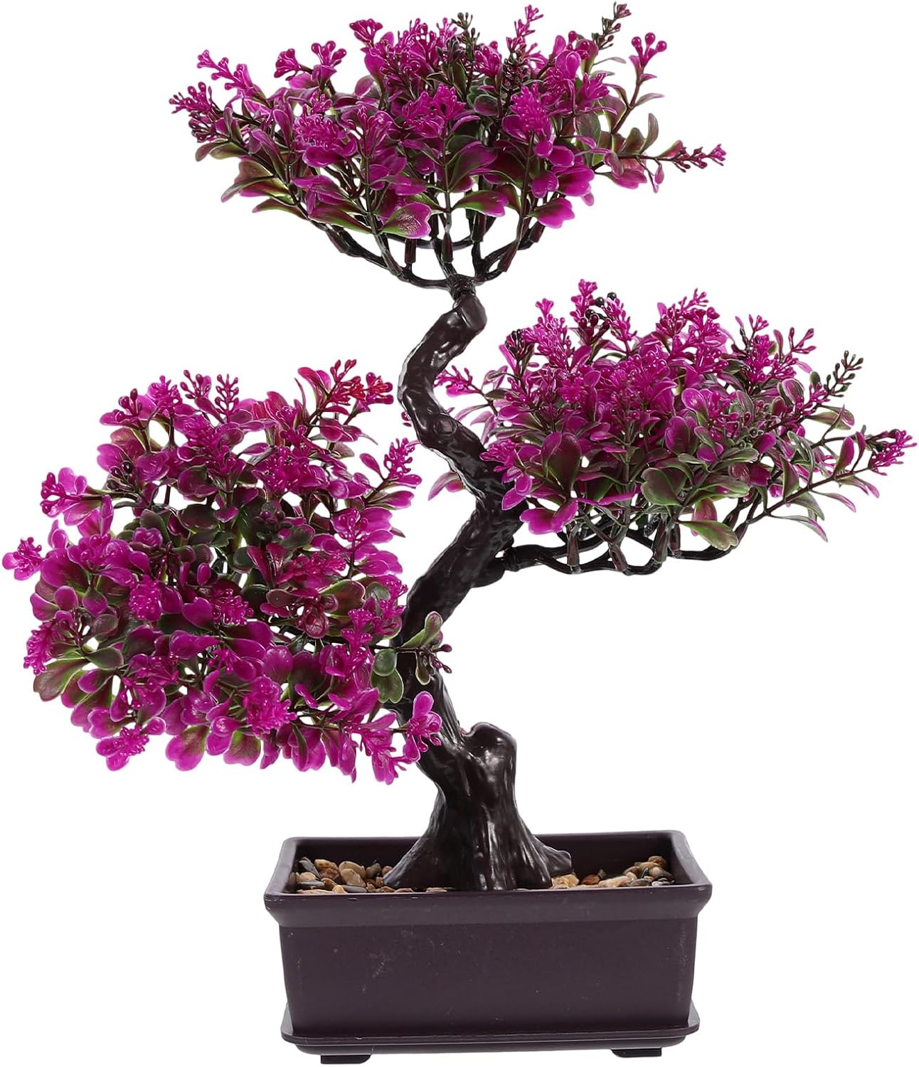 Cabilock Bonsai artificial decoracao de plantas de bonsai pequenas falsas