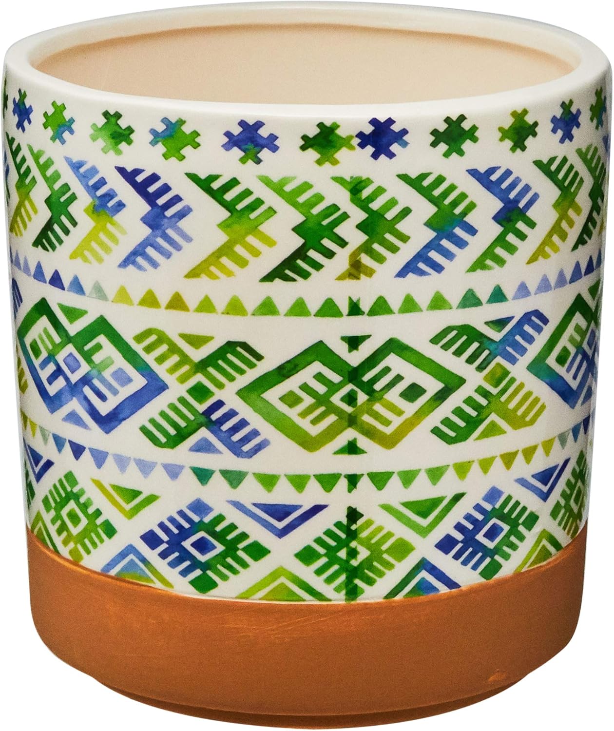 Gueroba Cachepo 175xGS Internacional Multicolorido 175x16cm Ceramica