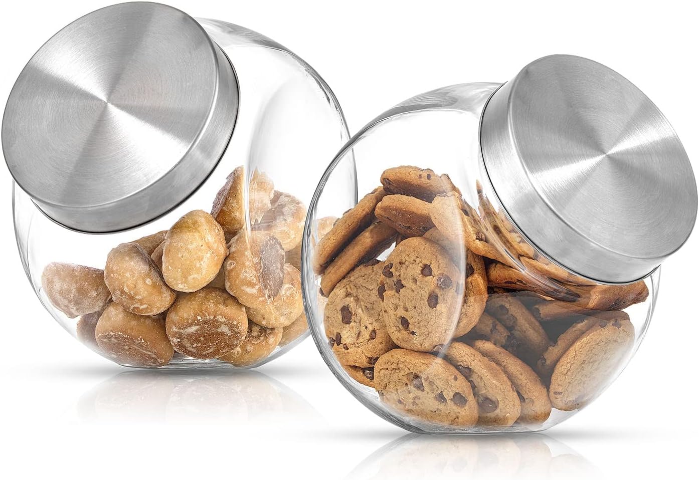 JoyJolt Pote de Biscoitos de Todos Os Lados Conjunto de