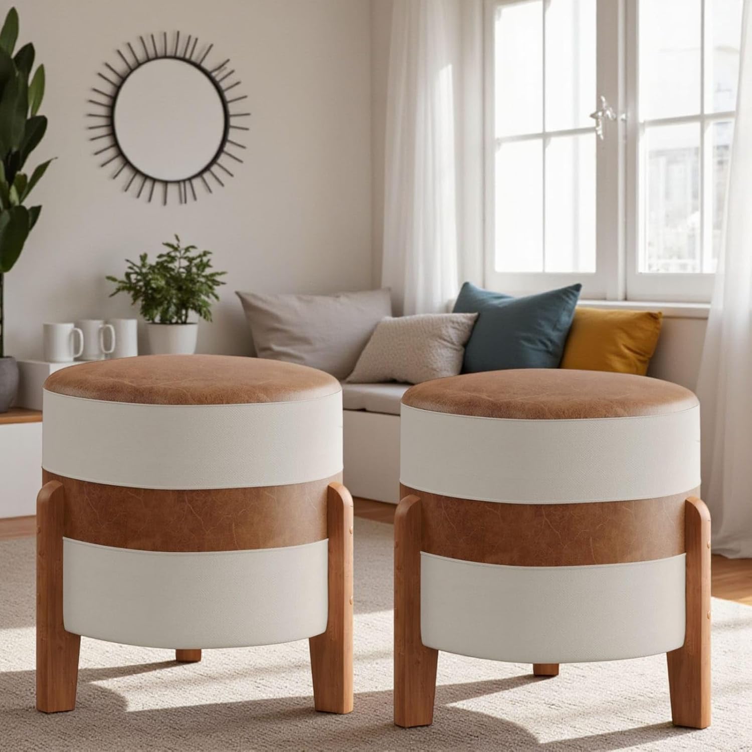 KIT 2 PUFF DALLAS 40CM X 35CM 35CM EM