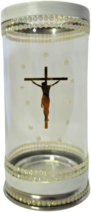 META ATACADO Porta Vela 7 Dias 18 cm Jesus Cristo