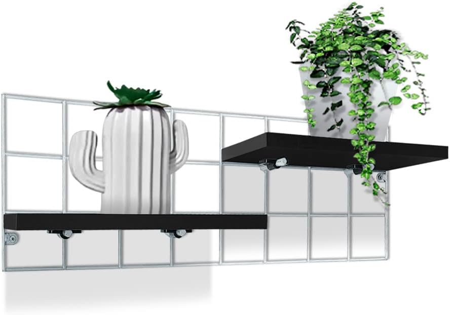 Prateleira De Parede Brilon MDP Porta Vaso De Flor 30cm