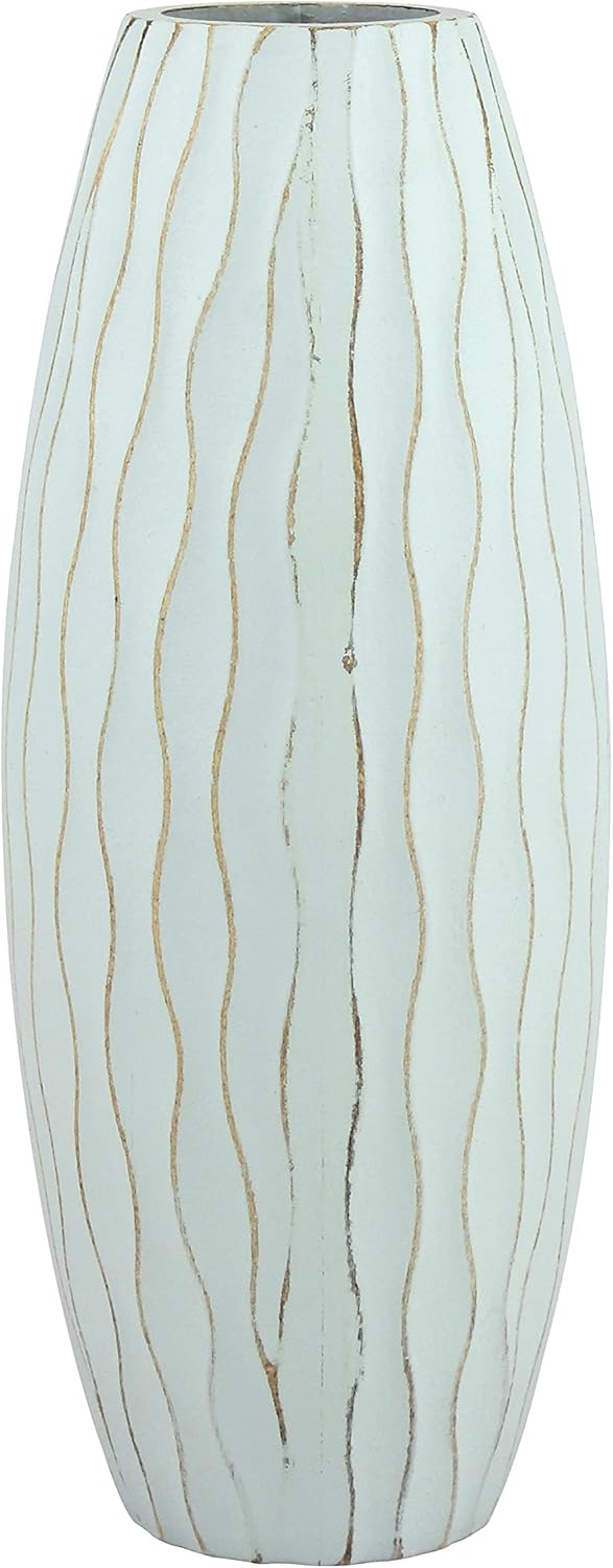 Stonebriar Vaso pequeno, 25 cm, azul claro 1 Stonebriar Vaso pequeno 25 cm azul claro