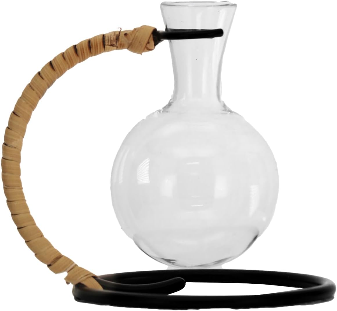 Tuut Linha Decoracao vaso solitario vidro supmetal