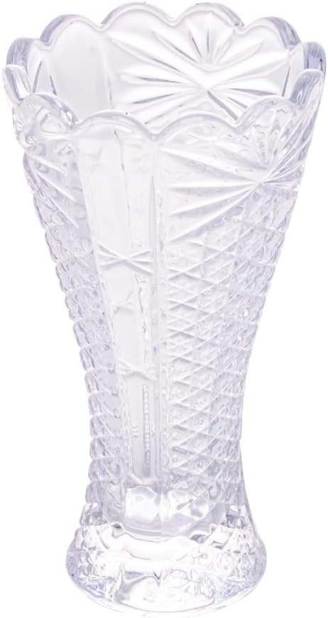 VASO CRISTAL PRINCESS 8x14cm TRANSPARENTE