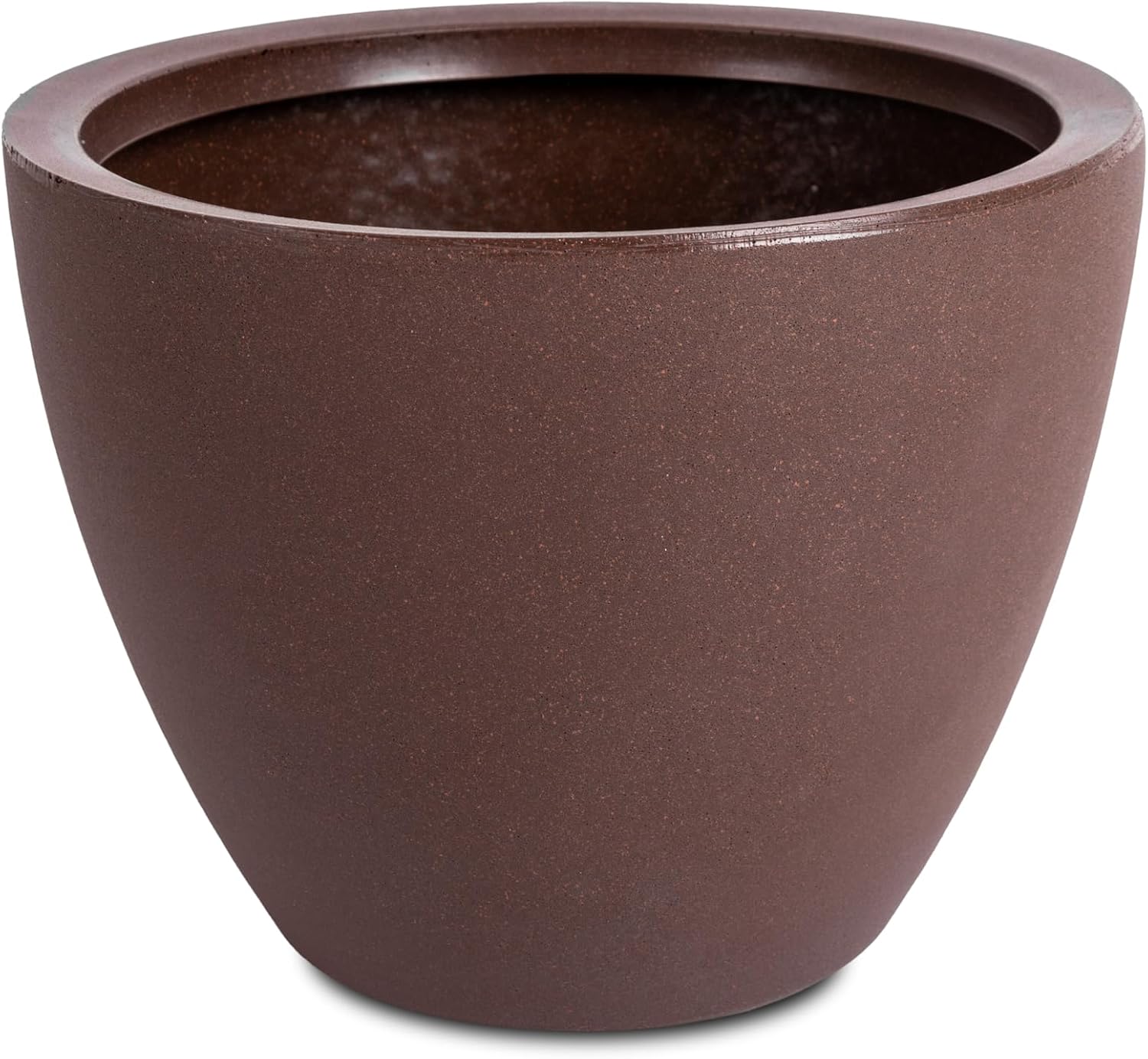 VASO POLIETILENO CONE BAIXO N°28 PPLANTAS E JARDINS DECORATIVO ARGILA