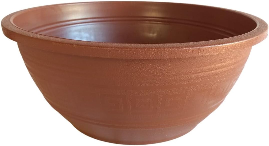 Vaso Cuia Bacia Primavera 4 Litros de Plástico Paisagismo Decorativo Para Plantas Como Cacto Suculenta Rosa do Deserto e Arranjo 1 Vaso Cuia Bacia Primavera 4 Litros de Plastico Paisagismo Decorativo