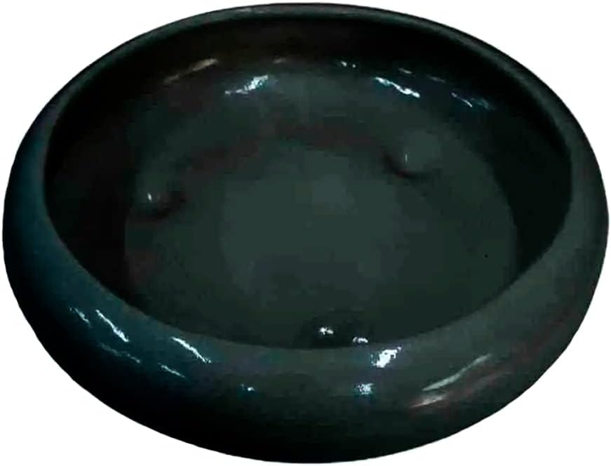 Vaso Ikebana Baixo Redondo Ceramica Decor de Plantas Garden