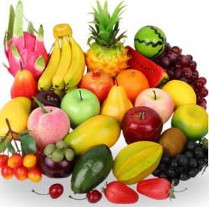 Kit 10 Frutas Frutinhas Artificiais Decorativas Super Realistas Tamanhos Reais Para Enfeitar e Decorar Todo Ambiente