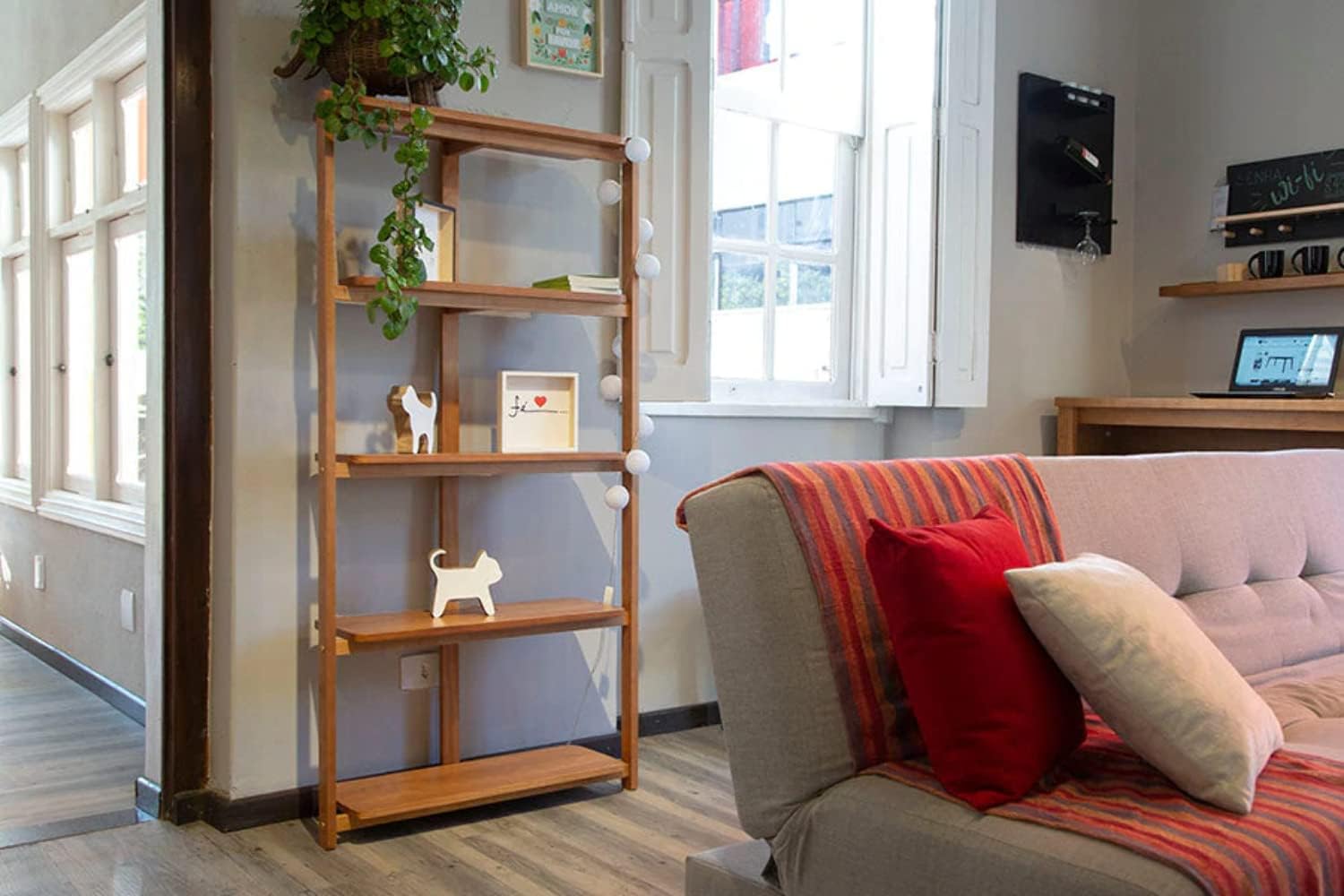 Estante para Livros para Sala em Madeira Piccolo Meu Movel