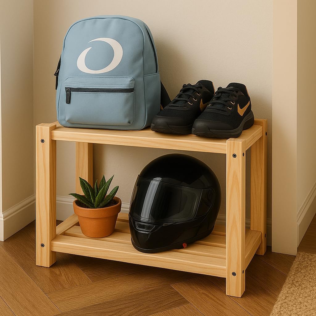 Prateleira Organizadora Multiuso 2 Andares Para Quarto