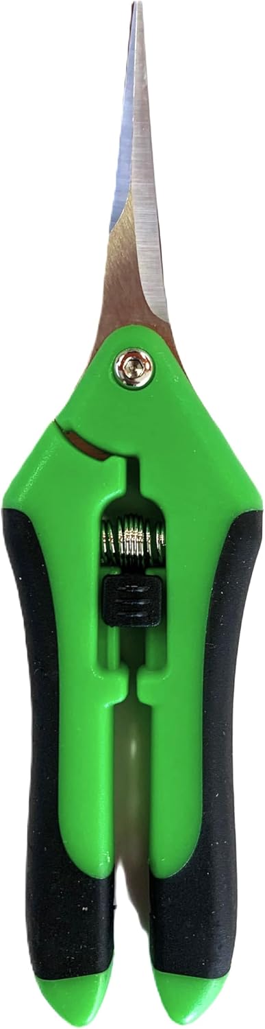 Tesoura Ponta CURVA para Poda Jardinagem Manicure em Aco INOX