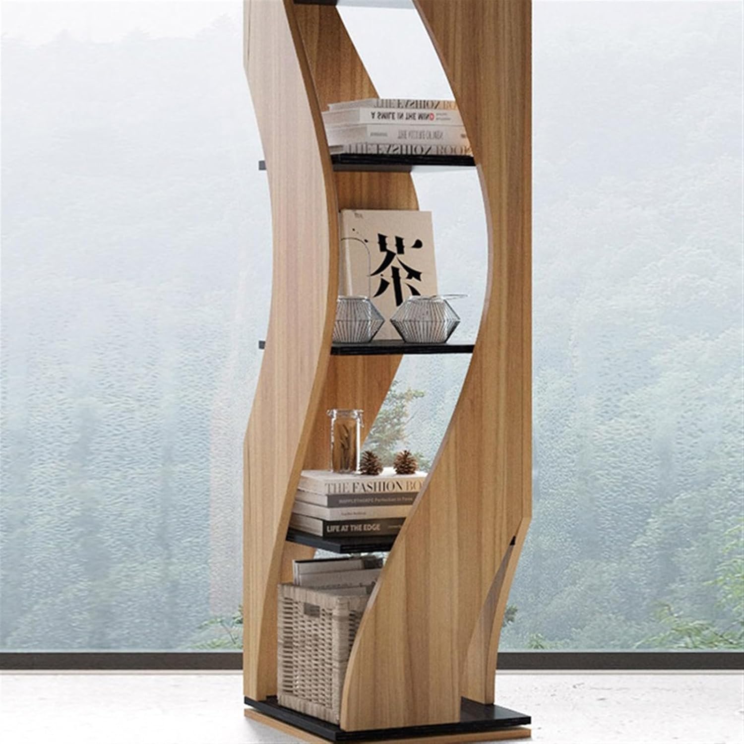 1766406325 779 Suporte para livros Estante giratoria de 360 ​​graus estante de