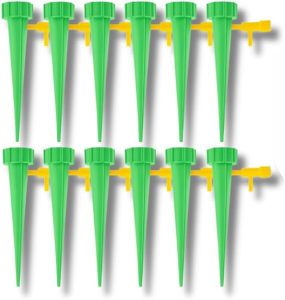 Kit 10 Irrigadores por Gravidade para Plantas | Compatível com Garrafas PET 500ml a 2L | Rega Automática com Controle de Vazão | Uso em Vasos, Hortas e Jardins | Sustentável e Reutilizável