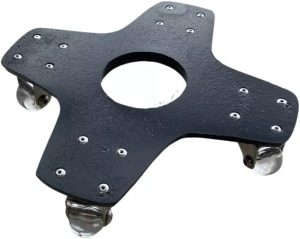 Suporte Para Plantas Com Rodas De Gel E Silicone (Suporte Para Plantas 26 Cm)