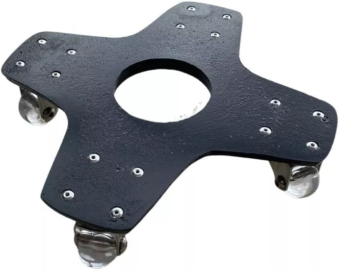 Suporte Para Plantas Com Rodas De Gel E Silicone Suporte