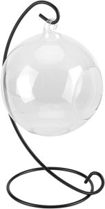 Zerodis Grande Terrário de Belo Bola Formam Vaso de Vidro, Adequado para Jardinagem ou Ornamentos Ao Ar Livre, Decoração Refrescante e Confortável