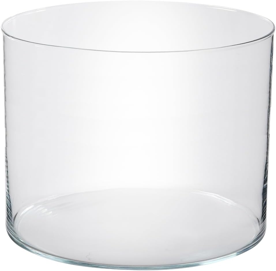 Vaso Tubo De Vidro 16x20cm Para Terrario Plantas Decoracao